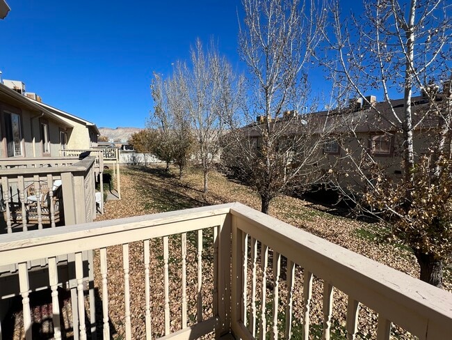 Back patio - 492 Coronado Way