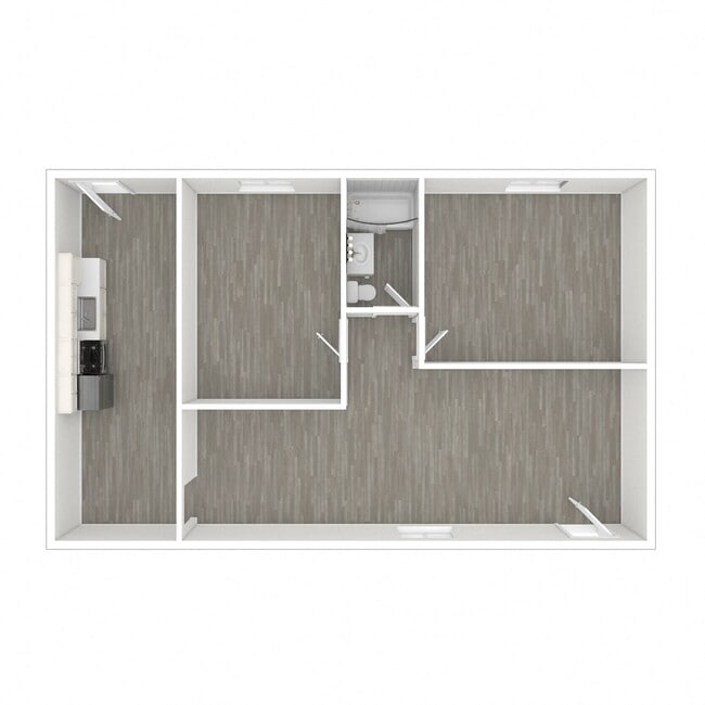 Floorplan - Park Cherokee Apartments