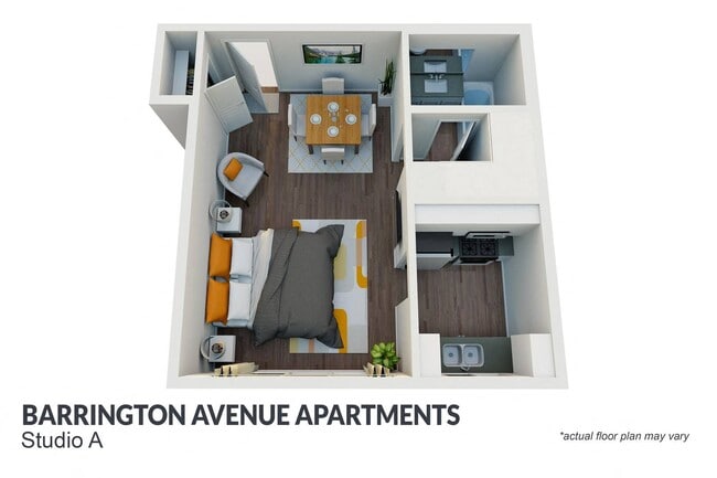 Floorplan - Barrington Avenue Apartment Homes