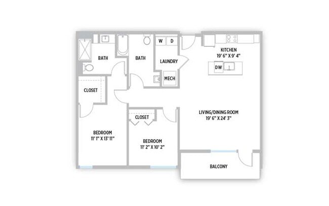 Floorplan - Icon at Gallerie