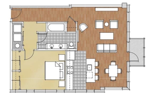 1BR/1BA - e5w Building