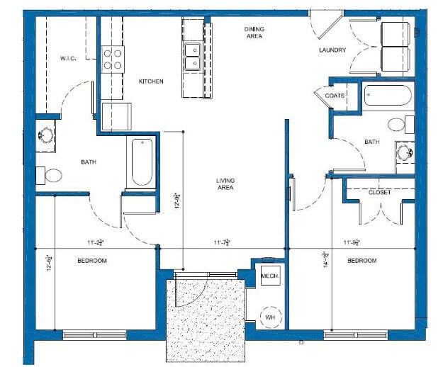 Floorplan - Landing at Mason's Bridge