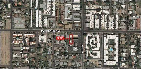Aerial Photo - 1123 E Maryland Ave