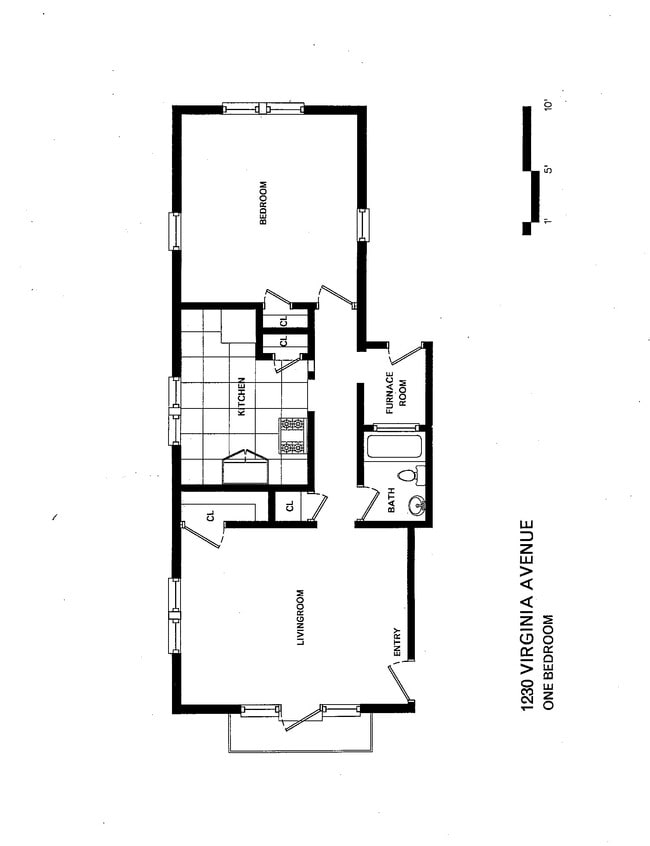 Floor Plan 1 - 1230 & 1234 Virginia Avenue NE