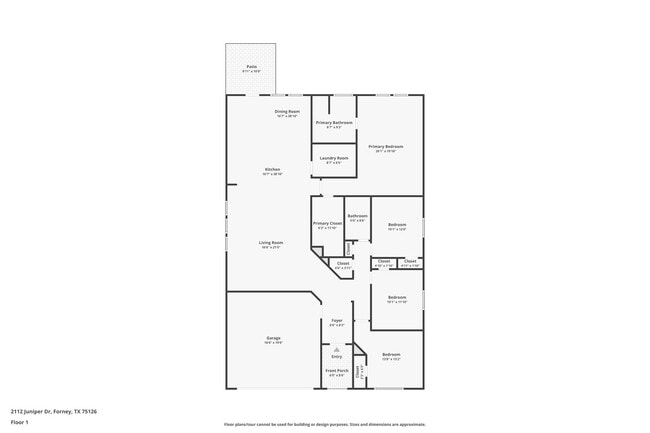 Building Photo - $1,795 4 Bed/2 Bath/2 Garage Ready for Move-in Forney Home in Windmill Farms
