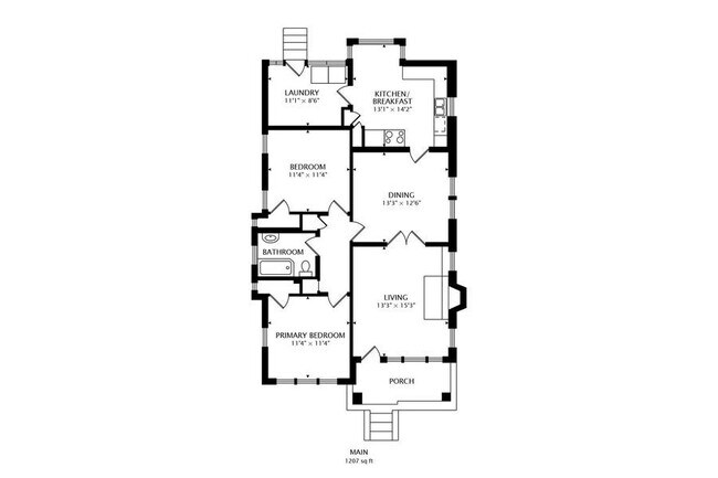 Building Photo - 2 Bedroom, 1 Bath + Office - Downtown Palo...