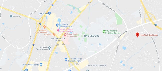 Short Drive to UNC-CLT, I-85, I-485 & Shoppin - 9906 Birch Knoll Ct