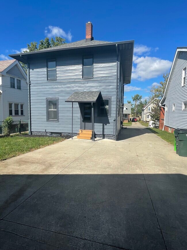 Rear porch and Back yard - 10212 Plymouth Ave