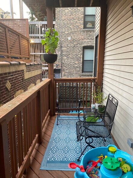 Private deck - 917 W Margate Ter