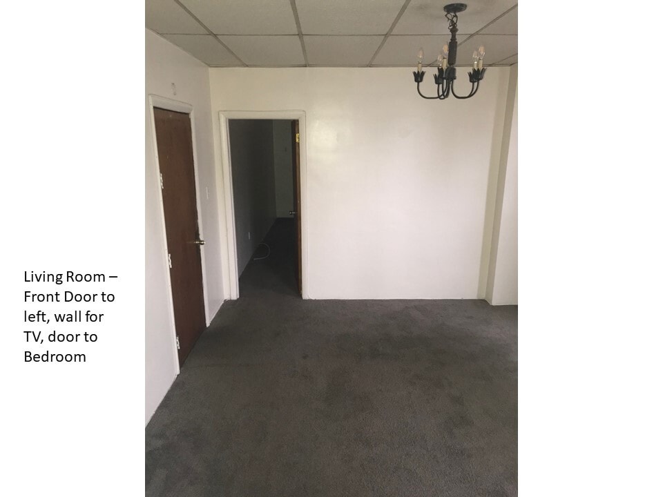 living room to bedroom - 419 N 2nd St