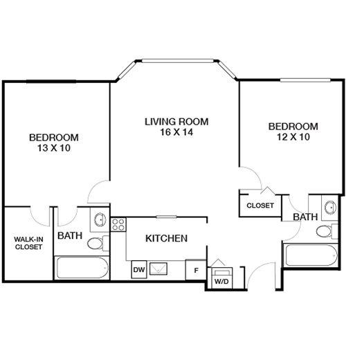 Floorplan - Latrobe Apartment Homes