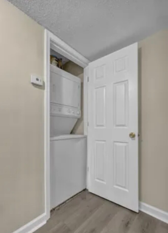Hallway with Washer and Dryer Closet - 4141 Spirea Dr
