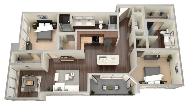 Floorplan - Aviator West 7th