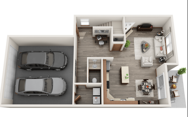 Floorplan - Brookline Townhomes