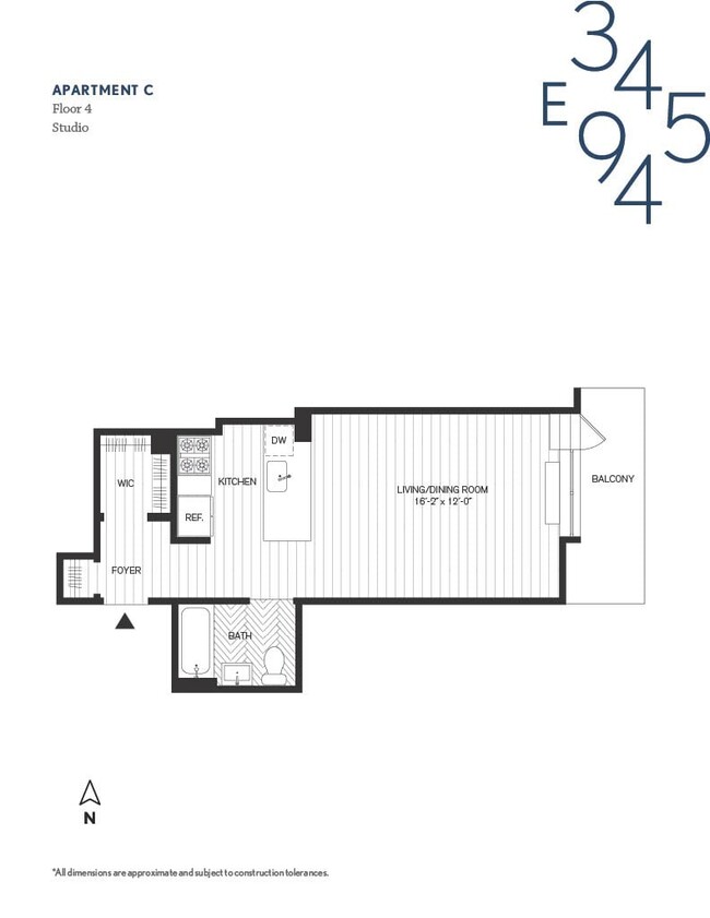 Floorplan - 345 East 94th Street