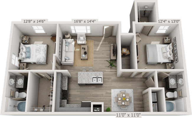 Floorplan - The Sarah by ARIUM