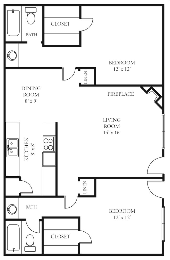 2BR/2BA - Dream Little Rock II