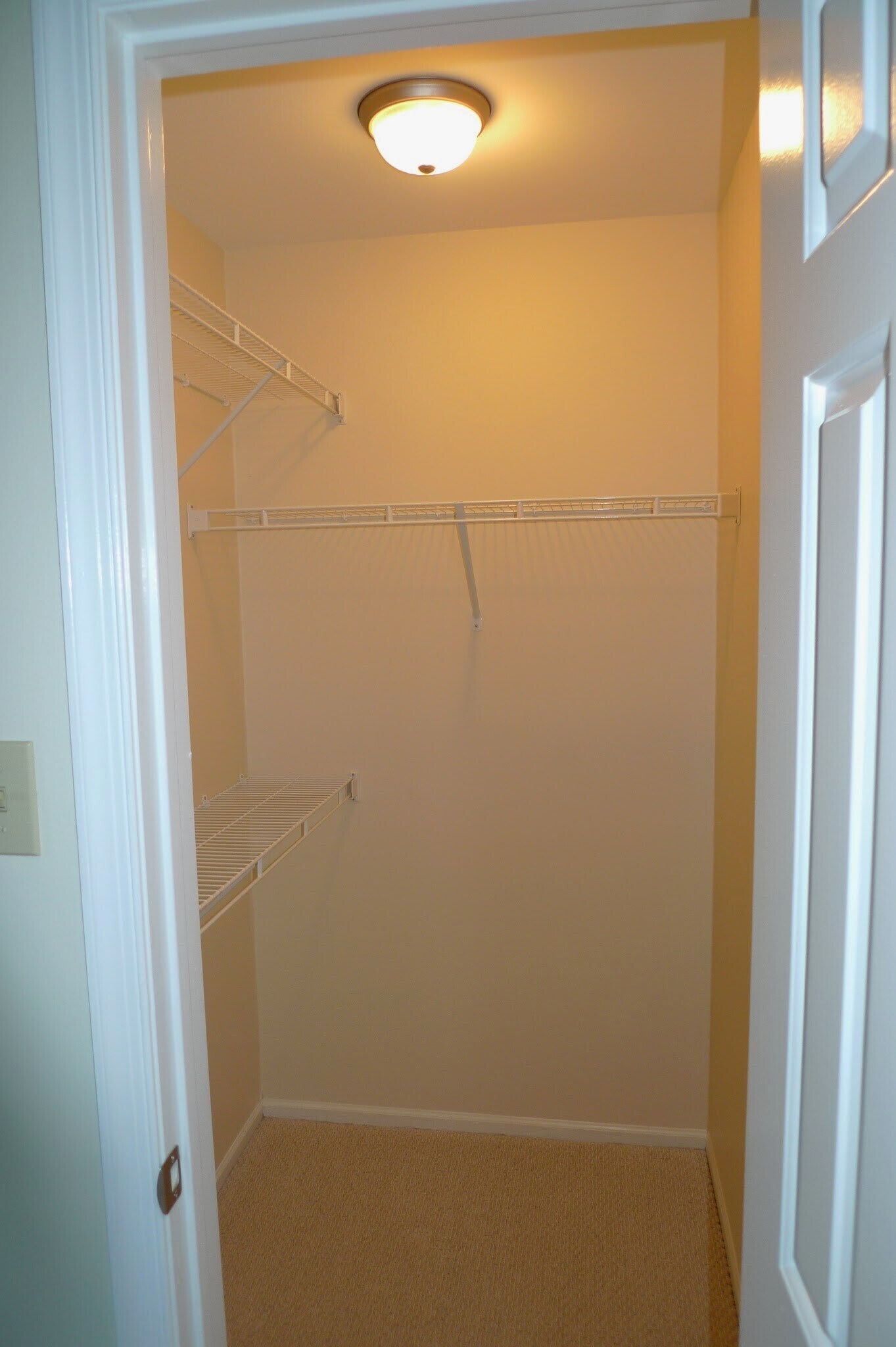 Empty Master Closet - 555 Coventry Lane