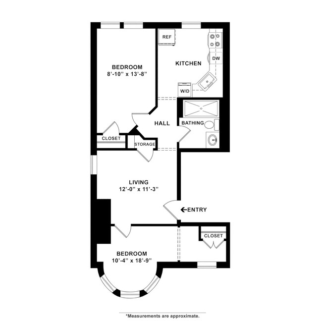 Floorplan - Clearway Apartments