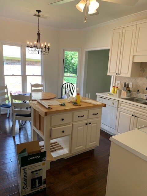Kitchen with Island - 6080 Terrace Hills Dr