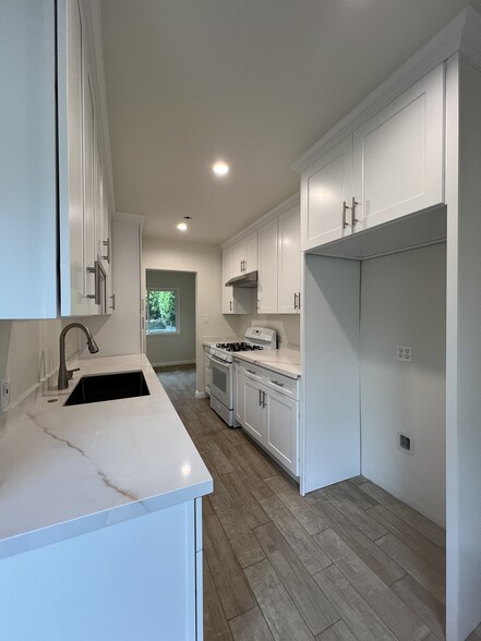 Kitchen brand new Quartz counters - 713 W Colorado Blvd