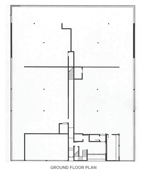 Ground Floor Plan - 1065 S Van Ness Ave