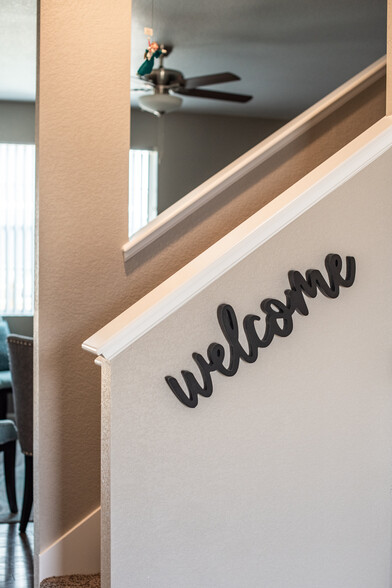 Welcome Sign - 19909 E 61st Dr