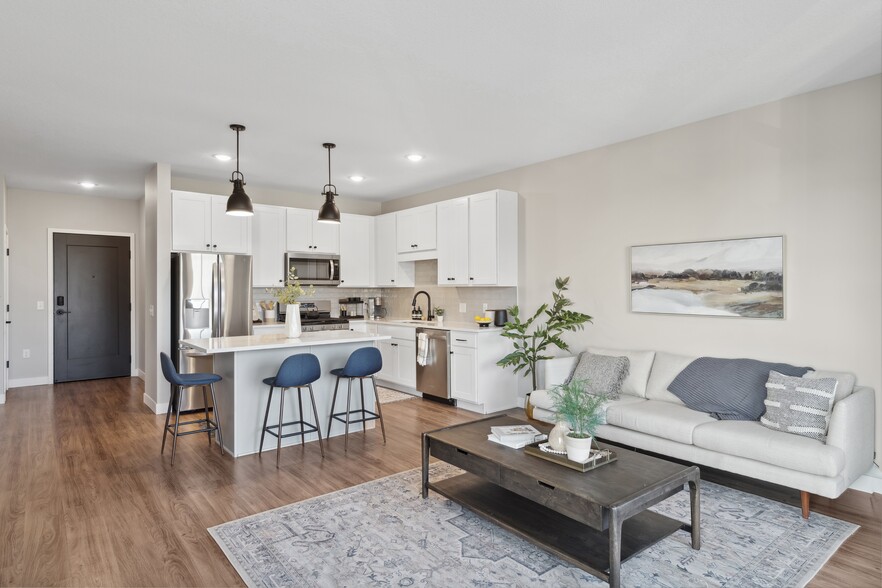 Kitchen and living room - Risor of Bloomington 55+