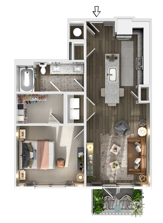 Floorplan - zThe Mason Sugarloaf
