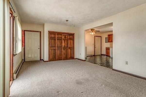 Large closets in the living room and secured - 541 Revere St