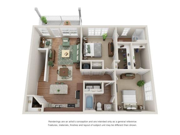 Floorplan - Flora 4050