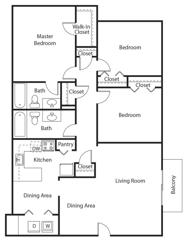 Floorplan - Lacota Apartments