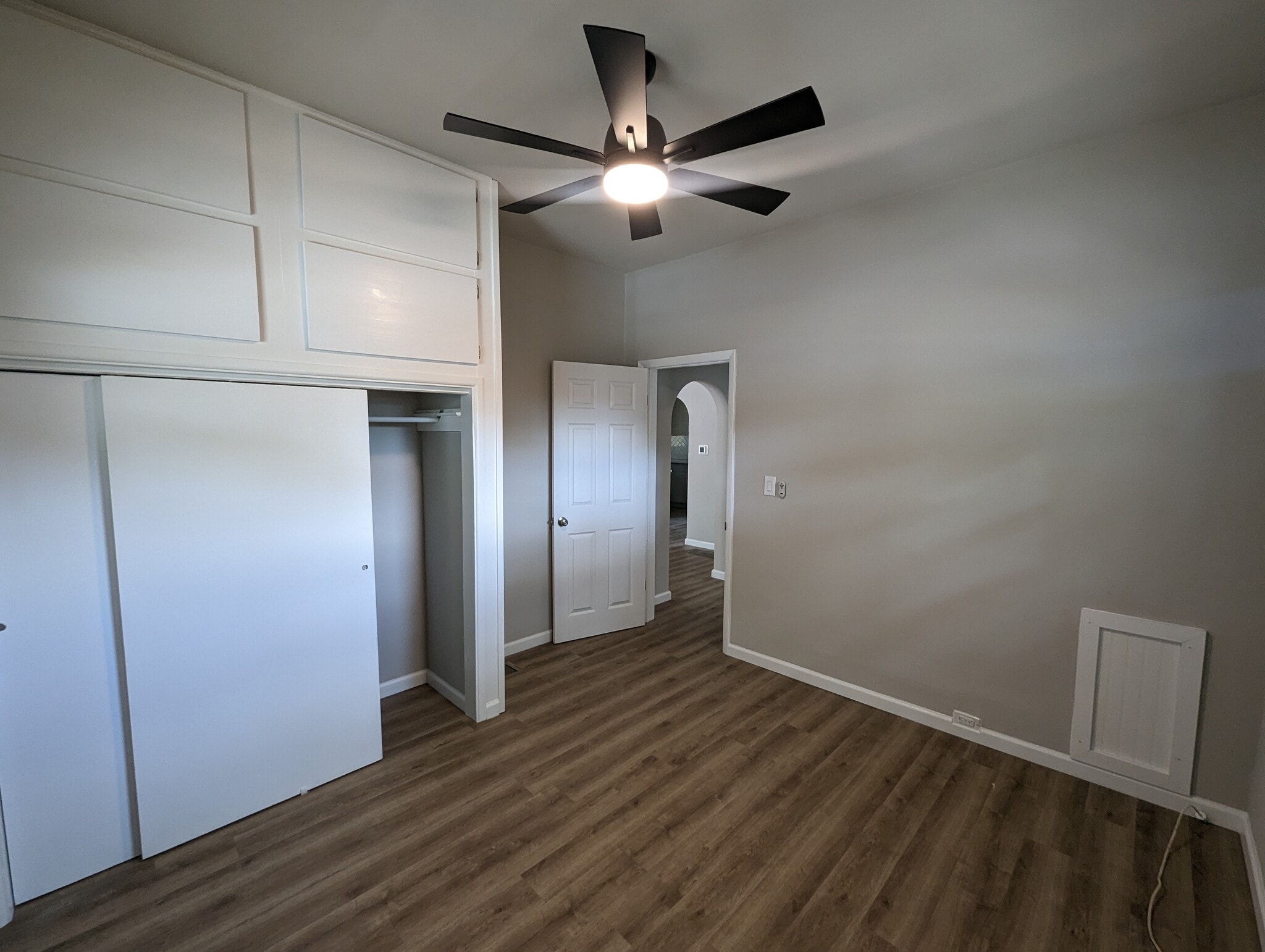 Bedroom 2 with extra storage above closet - 2608 19th Ave W