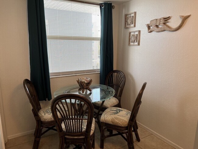 Dining room in the kitchen area - 1859 Shore Dr S