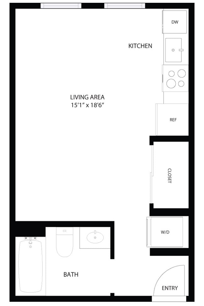 Floorplan - Evo on Emerson