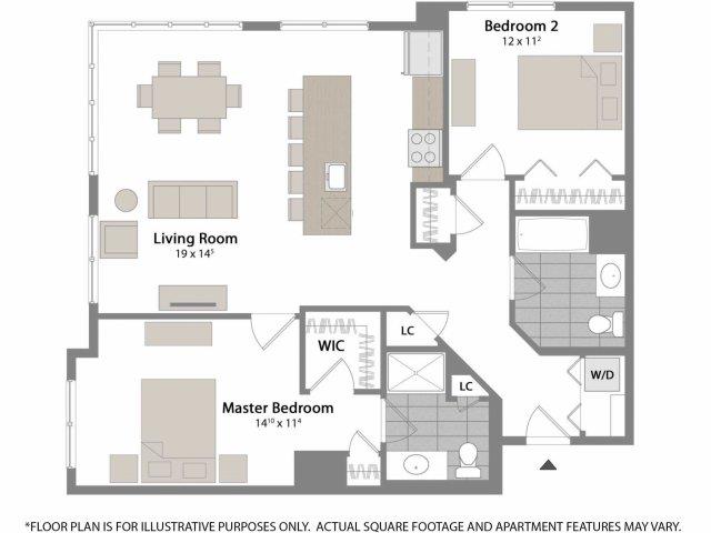 Floorplan - Warren at York by Windsor