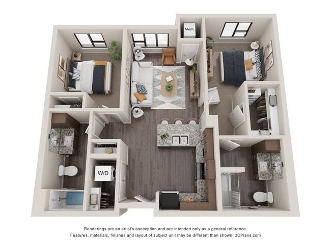 Floorplan - Decatur Landing I & II