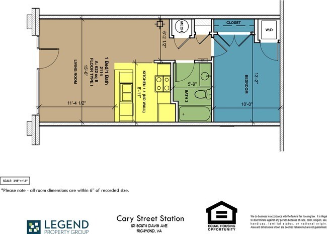 Floorplan - Cary Street Station