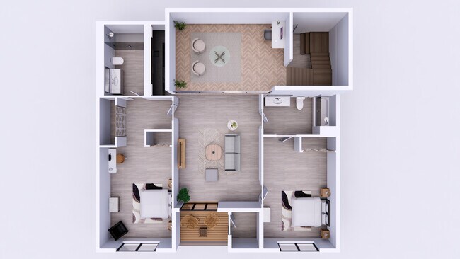 Floorplan - Taj Estates of Franklin