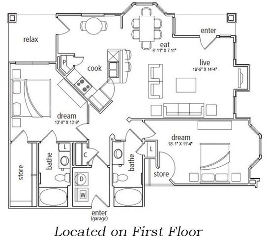 Floorplan - Mansions at Timberland