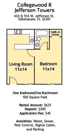 1BR/1BA - Collegewood- All One Bedroom