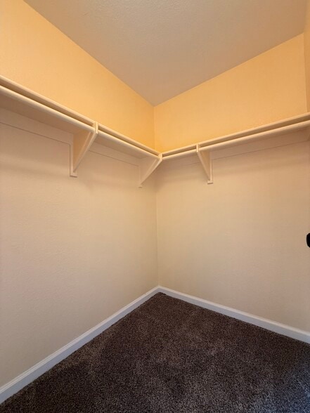 Upstairs spare bedroom walk-in closet - 3326 Amberfield Cir