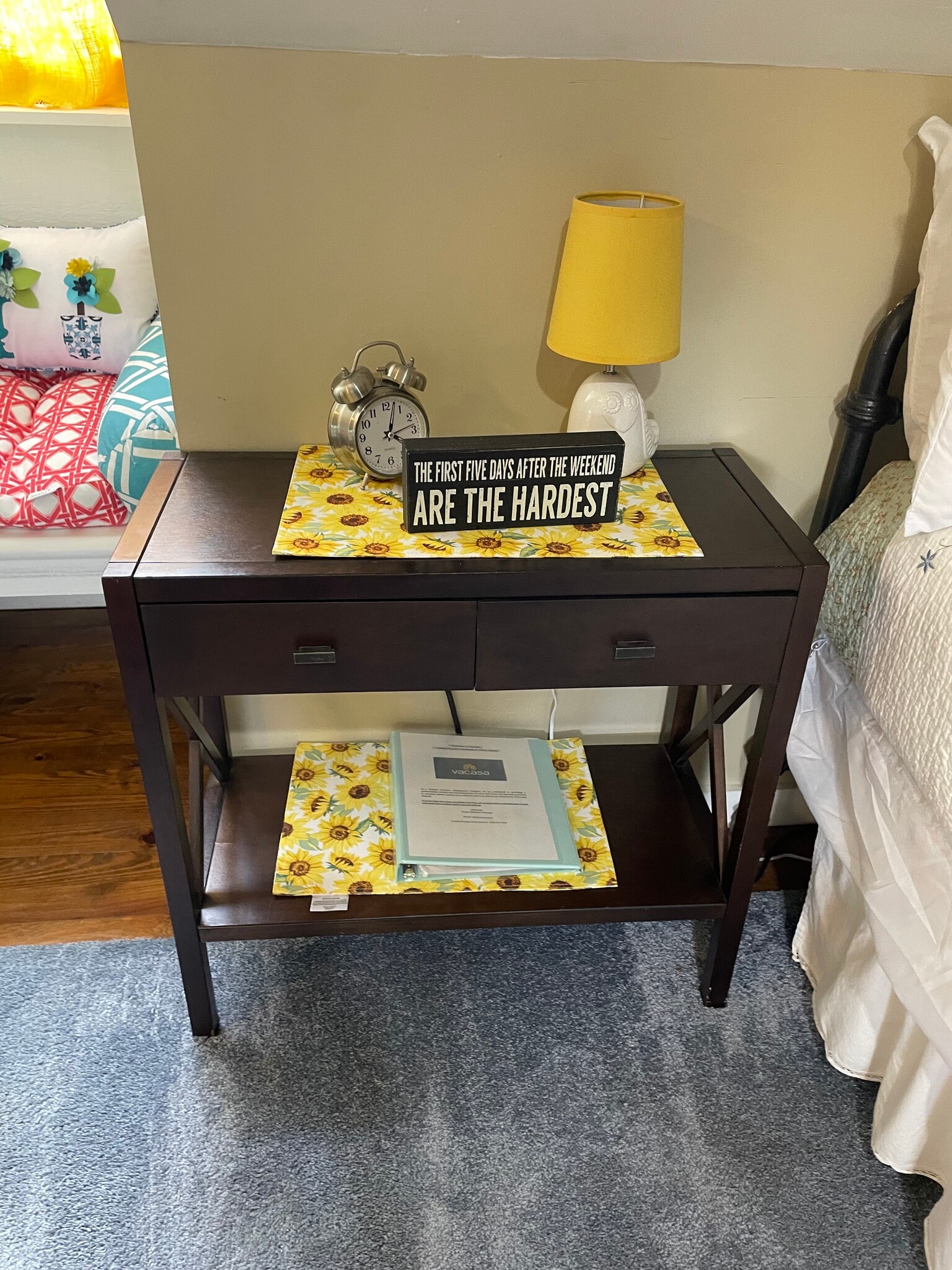 bedside table - 540 E Taylor St