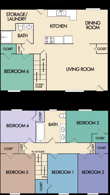 6BR/2BA - Casa Loma