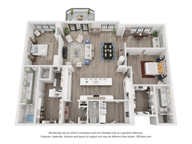 Floorplan - The Bergen