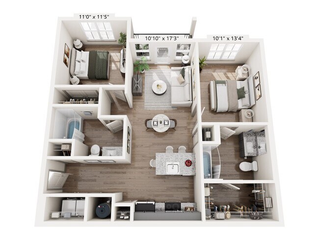 Floorplan - Montage West Lafayette