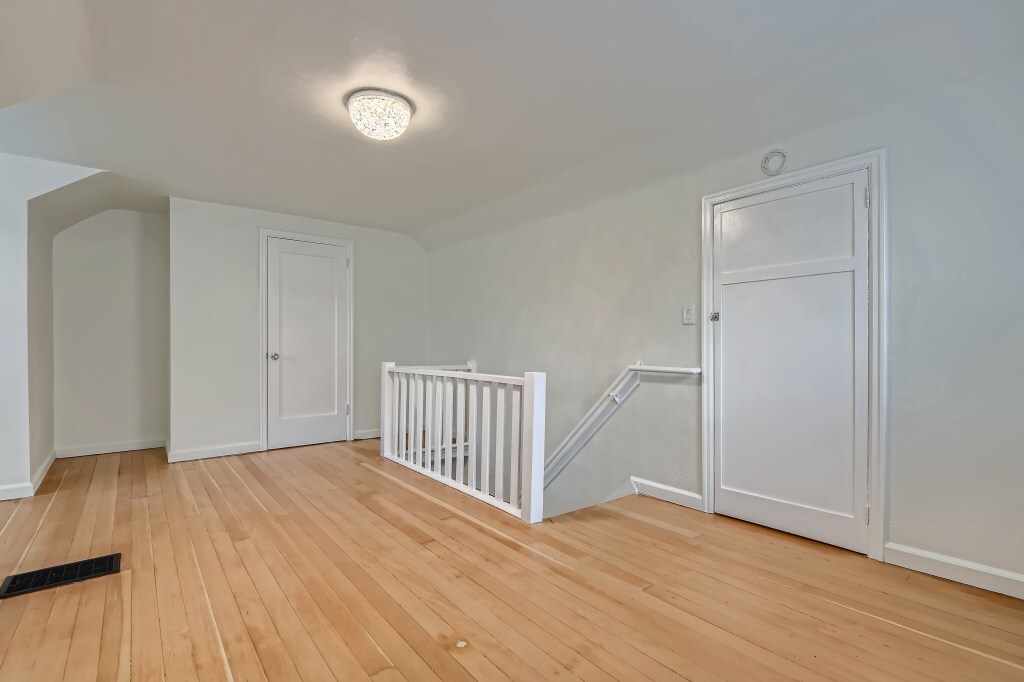 Extra attic storage upstairs, as well - 451 NE Sumner St