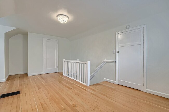 Extra attic storage upstairs, as well - 451 NE Sumner St