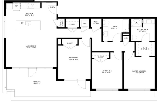 Floorplan - The Residences @ The GARDEN