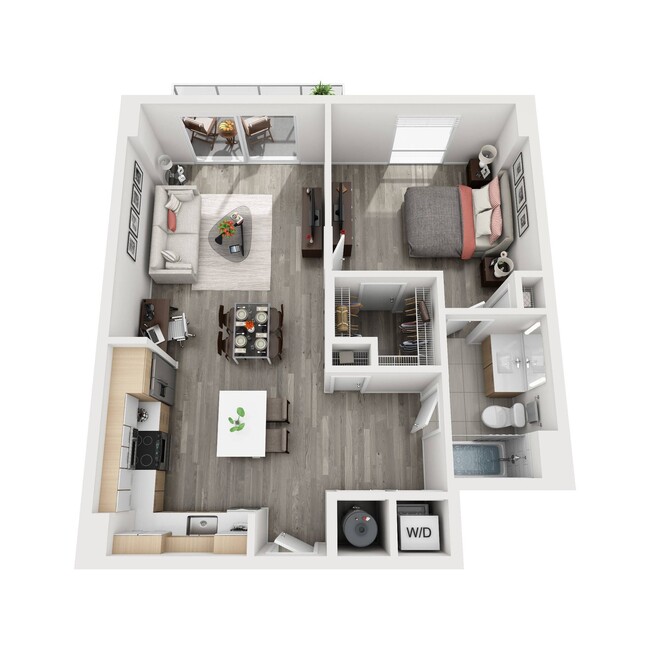 Motion at Dadeland A3 Floor Plan - Motion at Dadeland